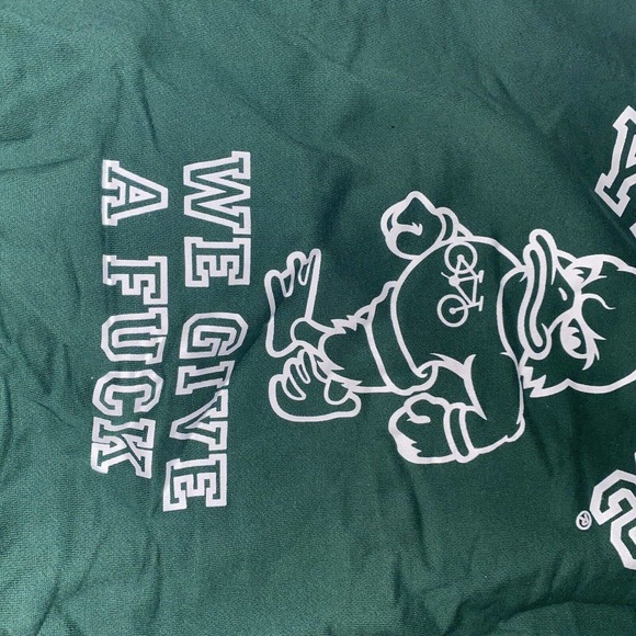 Society‎ Pullover Hoodie Sweatshirt Size Medium New with Tags "Fu*k" - Picture 3 of 11